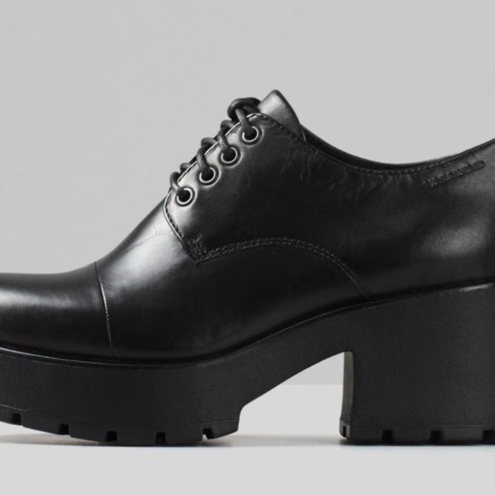 VAGABOND - DIOON Black Leather Shoes